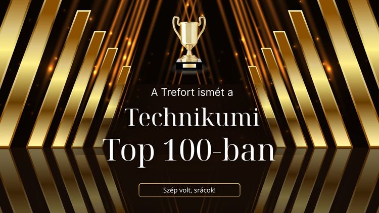 A Trefort ismét a top 100-ban!