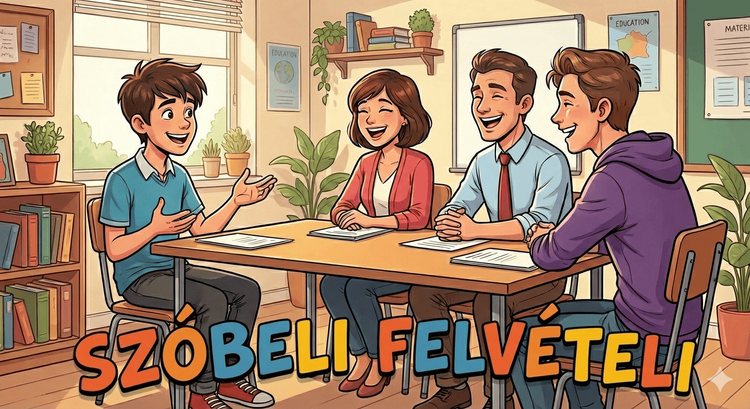 Szóbeli felvételivel kapcsolatos tudnivalók