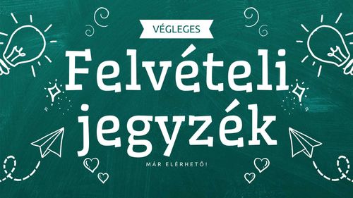 Felvételi jegyzék (2025-2026)