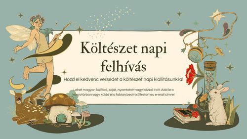 Költészet napi felhívás