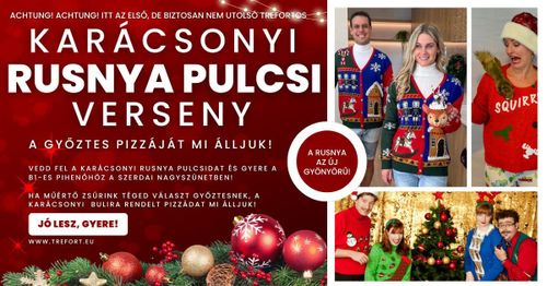 Rusnya pulcsi verseny