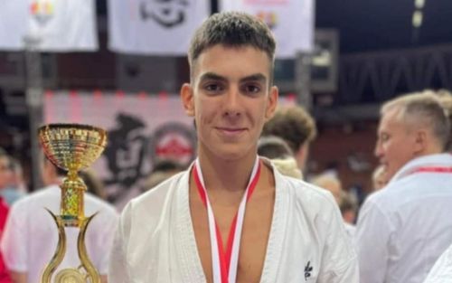 Abonyi András a katowicei karate EB után