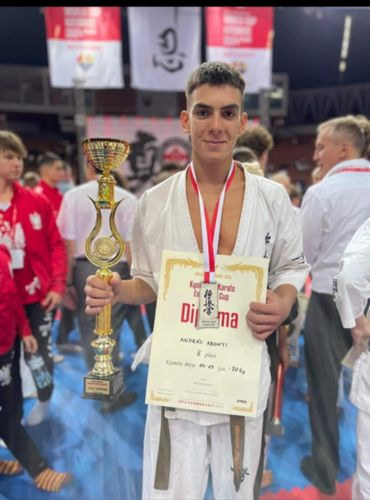 Abonyi András a katowicei karate EB után