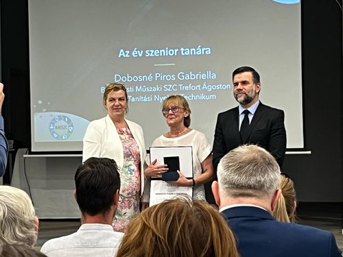 Az év szenior tanára és a tehetséggondozás nagyágyúi